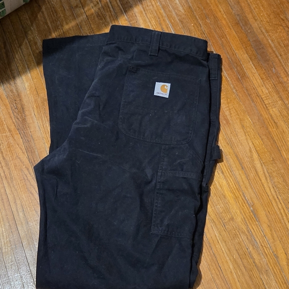 Carhartt Men's Black Work Pants - Picture 3 of 3